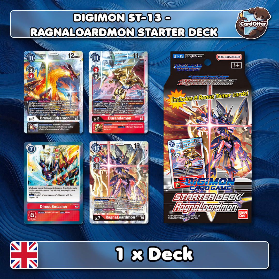 Digimon Card Game - ST-13 RagnaLoardmon Starter Deck - ST-13- ENG - 1x Deck