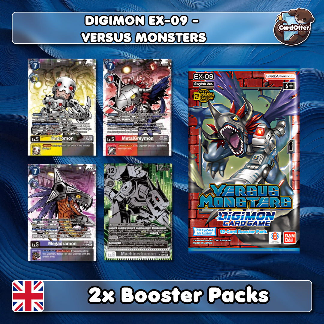 Digimon Card Game - Versus Monsters - EX-09 - ENG - 2 x Packs