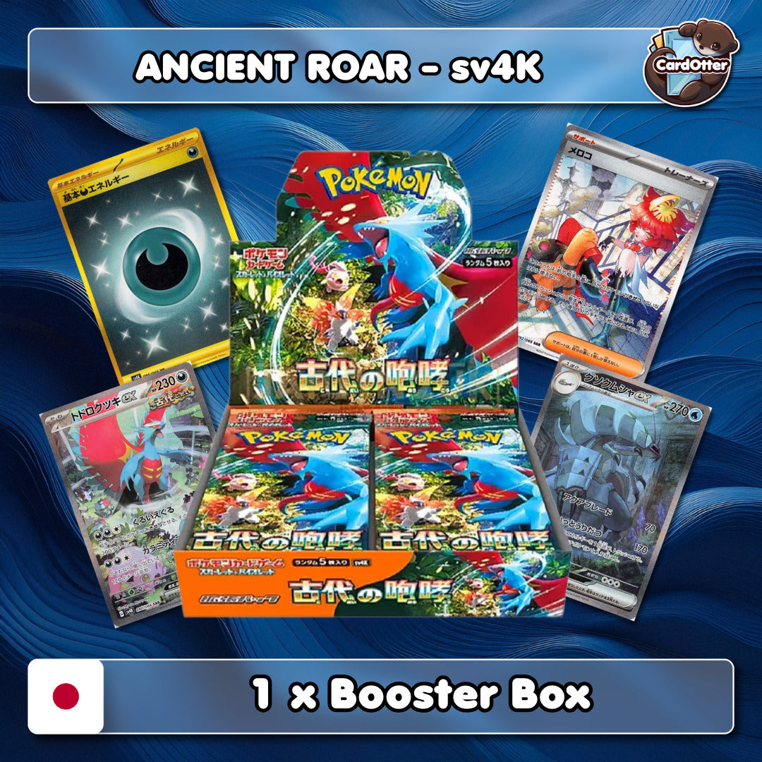 Pokemon TCG | Ancient Roar - sv4K - JPN - 1x Booster Box