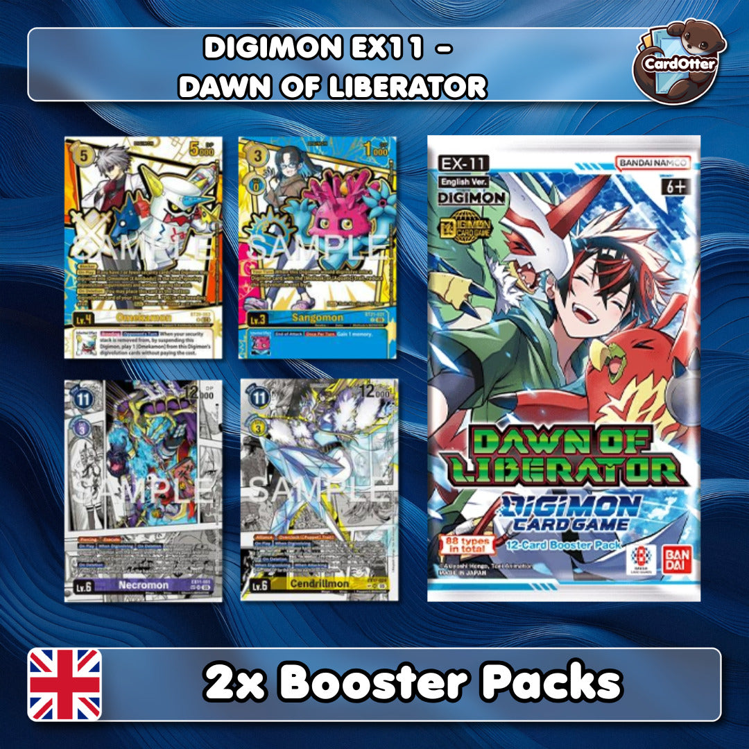 Digimon Card Game - Dawn of the Liberator - EX11 - ENG - 2 x Packs