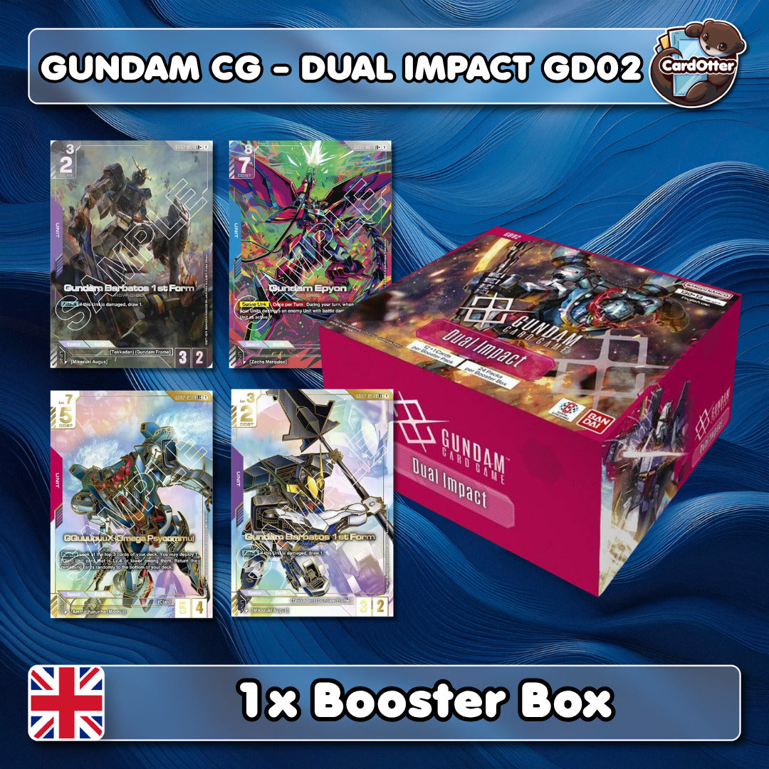 Gundam CG - Dual Impact GD02 - ENG - 1x Booster Box