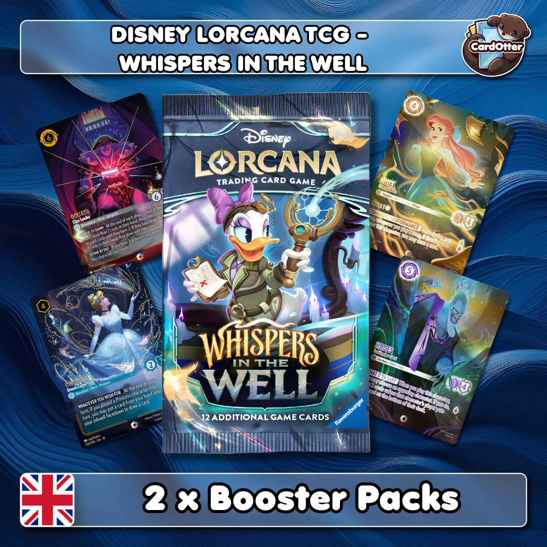 Disney | Whispers in the Well - Disney Lorcana TCG - English - 2x Booster Packs
