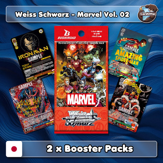 Weiss Schwarz | Marvel Vol. 02 - JPN - 2x Booster Packs