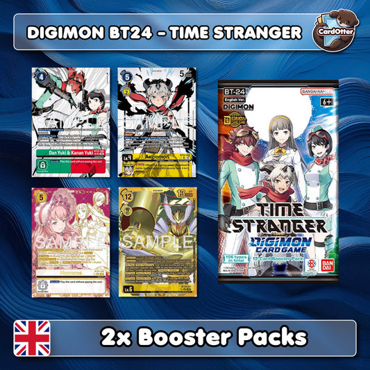 a | Digimon Card Game - Time Stranger - BT24 - ENG - 2 x Packs
