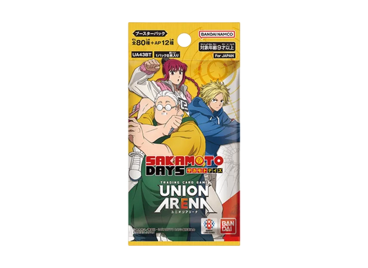 Union Arena TCG - Sakamoto Days - Booster Pack (Japanese)