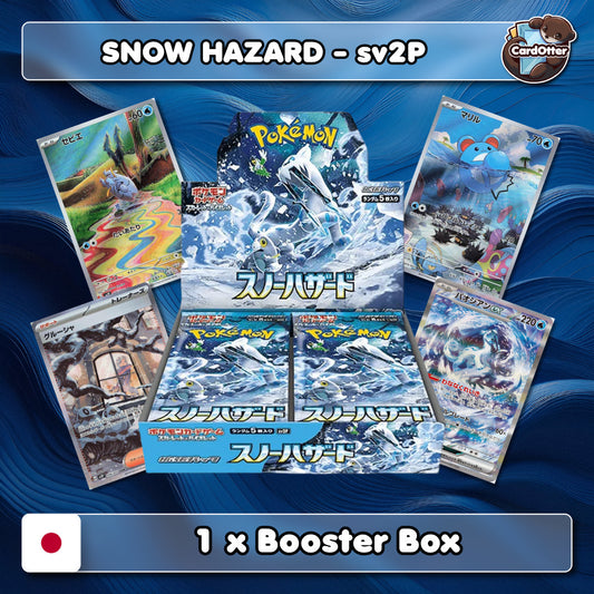 Pokemon TCG | Snow Hazard - sv2P - JPN - 1x  Booster Box