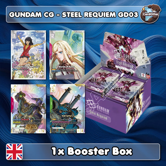 Gundam CG - Steel Requiem GD03 - ENG - 1x Booster Box