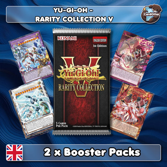 YGO | Rarity Collection V - RA05 - Yu-Gi-Oh - English - 2x Booster Packs