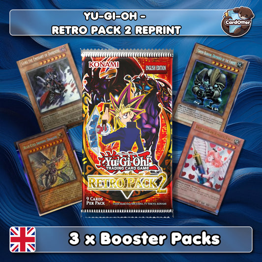 YGO | Retro Pack 2 Reprint - RP2 - Yu-Gi-Oh - English - 3x Booster Packs