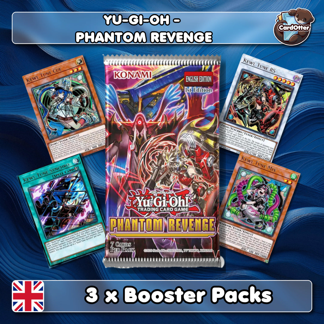 YGO | Phantom Revenge - PHRE - Yu-Gi-Oh - English - 3x Booster Packs