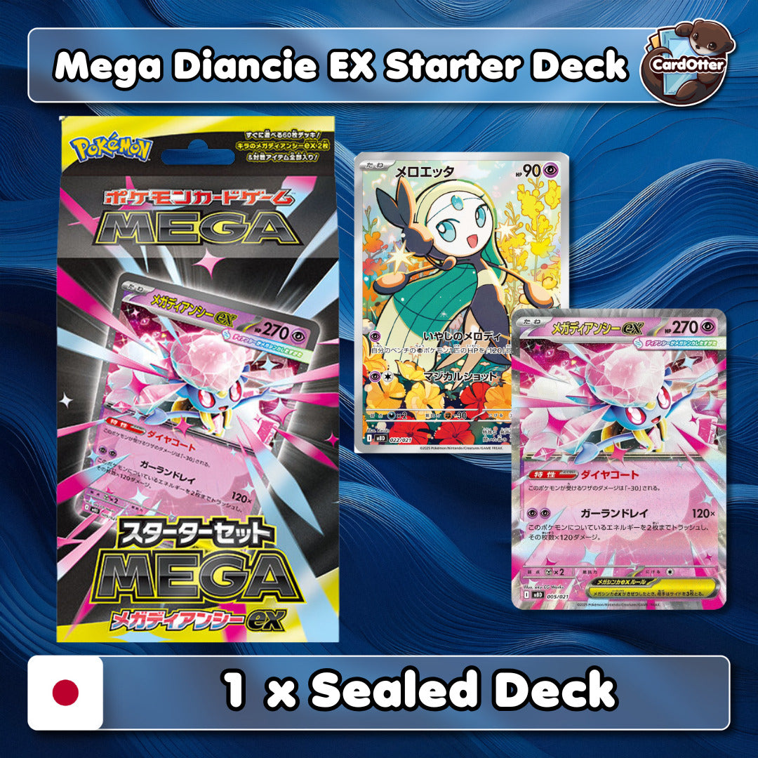 Pokemon TCG | Mega Diancie ex Starter Deck - Includes Meloetta 022/021